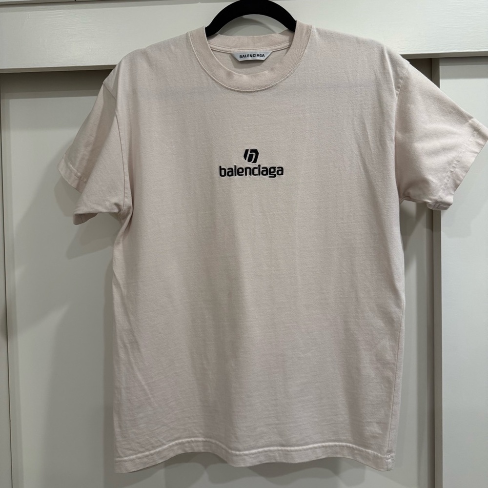 Balenciaga Sponsor Logo Men’s T-shirt